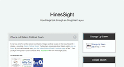 Desktop Screenshot of hinessight.blogs.com