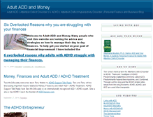 Tablet Screenshot of addfinances.blogs.com