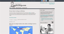 Desktop Screenshot of edu.blogs.com