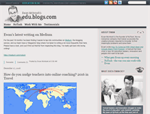 Tablet Screenshot of edu.blogs.com