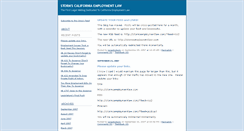 Desktop Screenshot of calemploymentlaw.blogs.com