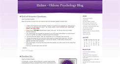 Desktop Screenshot of ohlonepsych.blogs.com