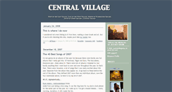 Desktop Screenshot of centralvillage.blogs.com