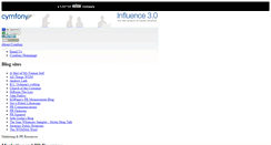 Desktop Screenshot of cymfony.blogs.com