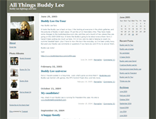 Tablet Screenshot of buddylee.blogs.com