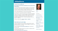 Desktop Screenshot of donnasteinhorn.blogs.com