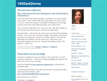 Tablet Screenshot of donnasteinhorn.blogs.com