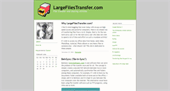 Desktop Screenshot of largefilestransfer.blogs.com