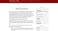 Desktop Screenshot of entrepreneursjourney.blogs.com