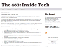 Tablet Screenshot of 463.blogs.com