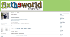 Desktop Screenshot of fixtheworld.blogs.com