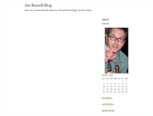Tablet Screenshot of joerussell.blogs.com