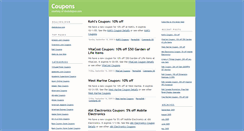 Desktop Screenshot of coupons.blogs.com