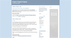 Desktop Screenshot of carscarscars.blogs.com