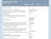 Tablet Screenshot of carscarscars.blogs.com
