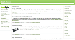 Desktop Screenshot of dealsdujour.blogs.com