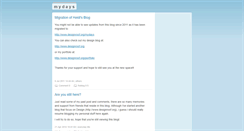Desktop Screenshot of heidiyayoi.blogs.com