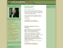 Tablet Screenshot of leslie-carombo.blogs.com