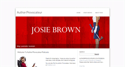 Desktop Screenshot of josiebrown.blogs.com